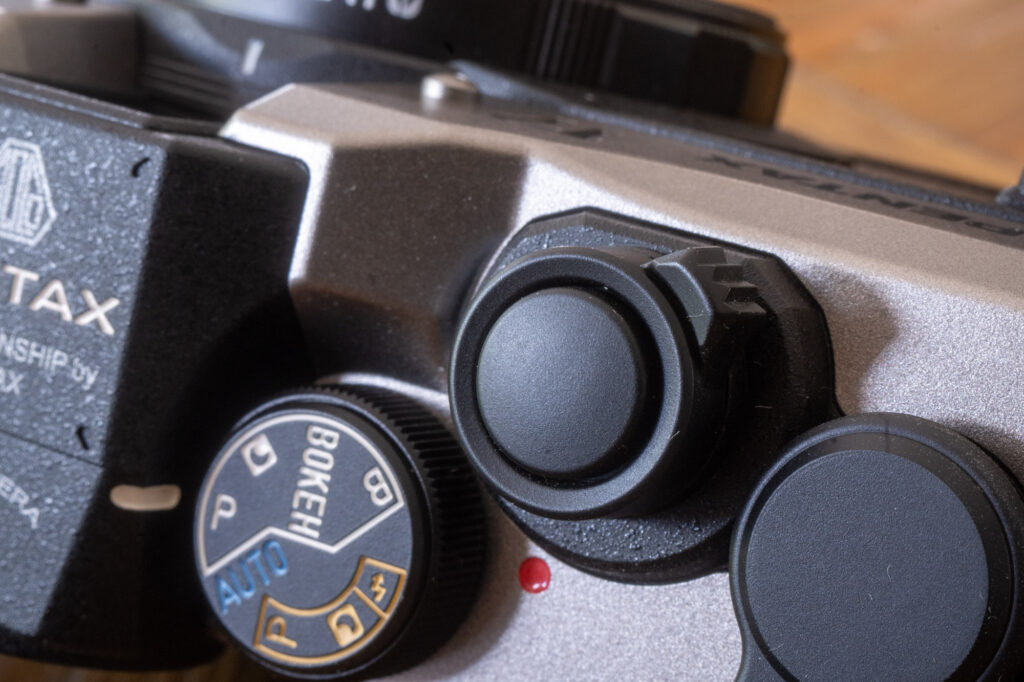Pentax 17 shutter button
