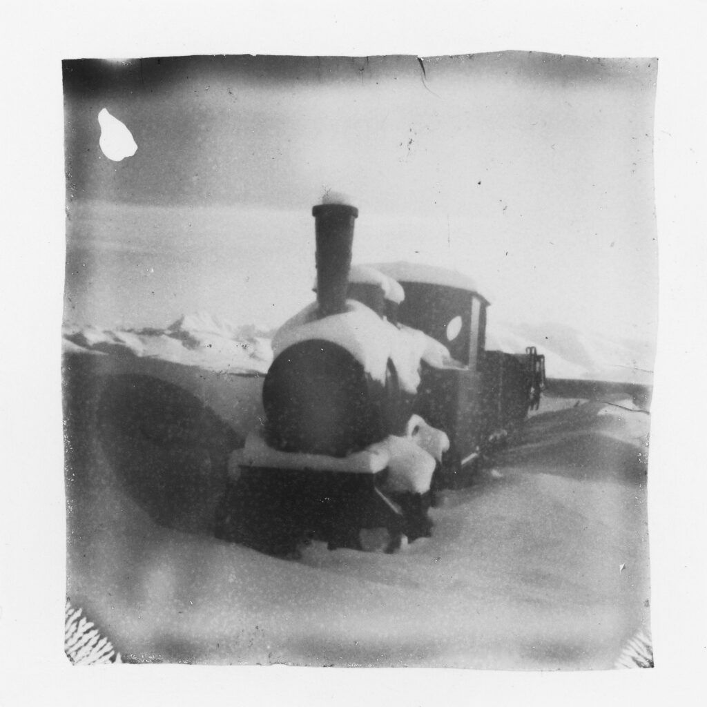 Abandoned engine.