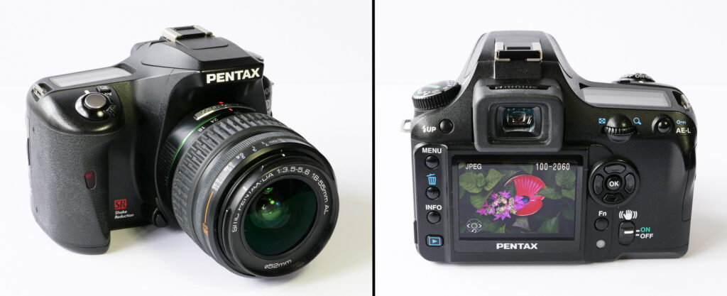 Pentax K100D - The only digital camera that I have any