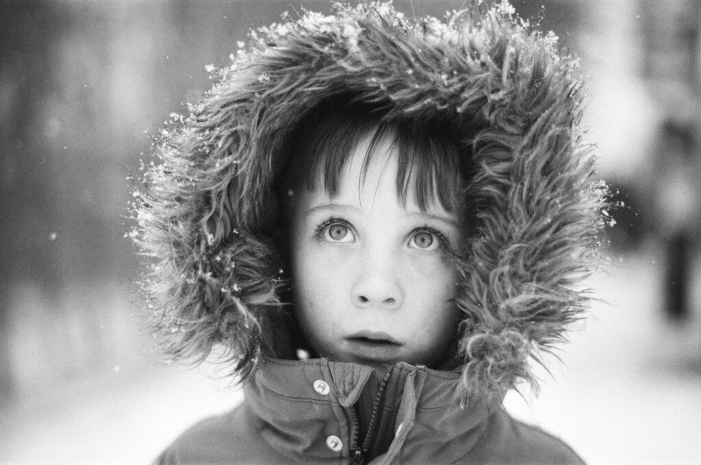 Boy in parka