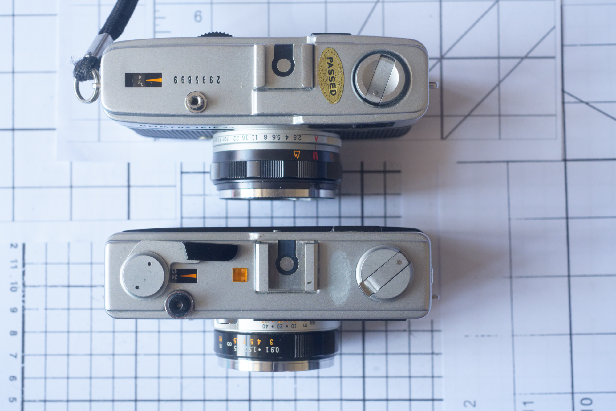 Olympus Trip 35 and 35ED - Budget Compacts - a Review