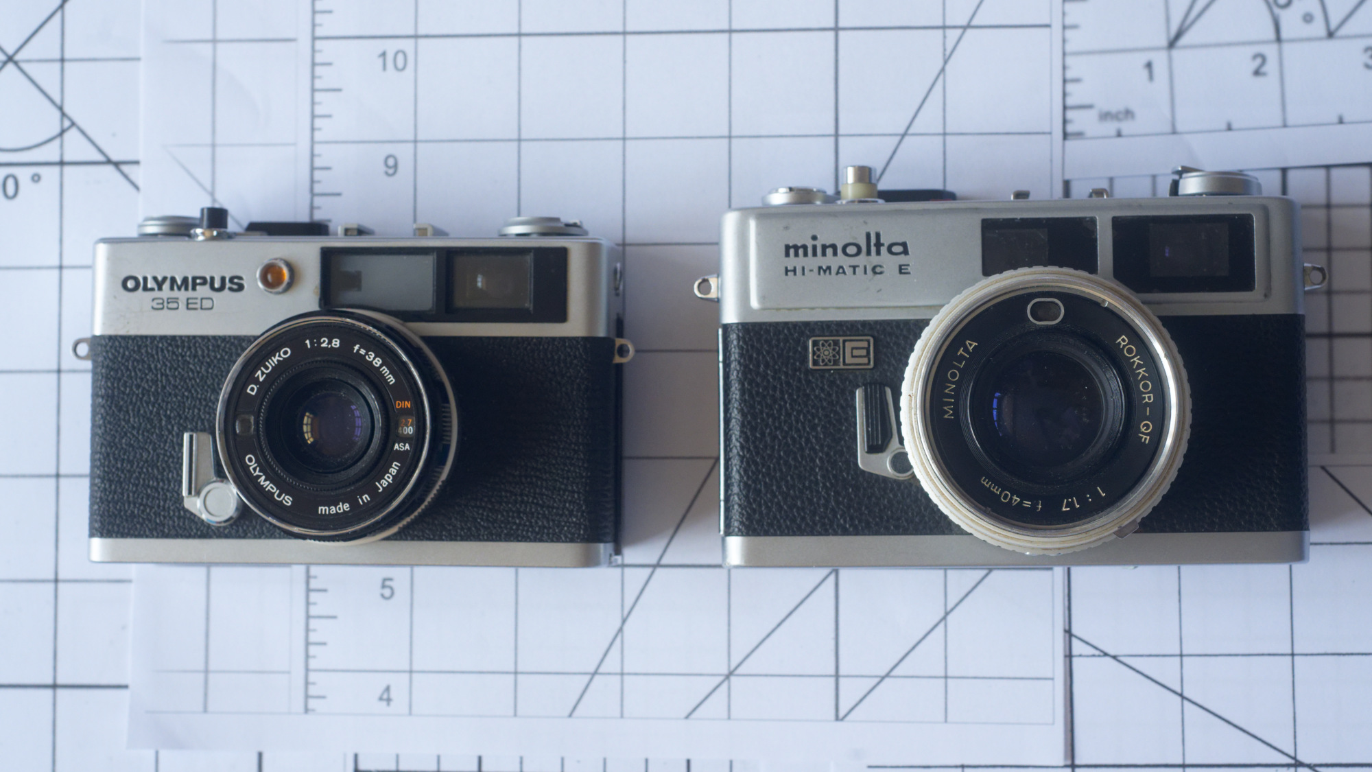 OLYMPUS TRIP35 minolta HI-MATIC Fフィルムカメラ Minolta Hi- Matic F Film Cameras for sale - eBay