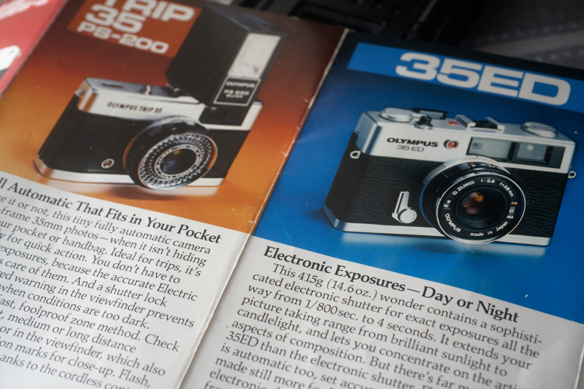 Olympus Trip 35 and 35ED - Budget Compacts - a Review