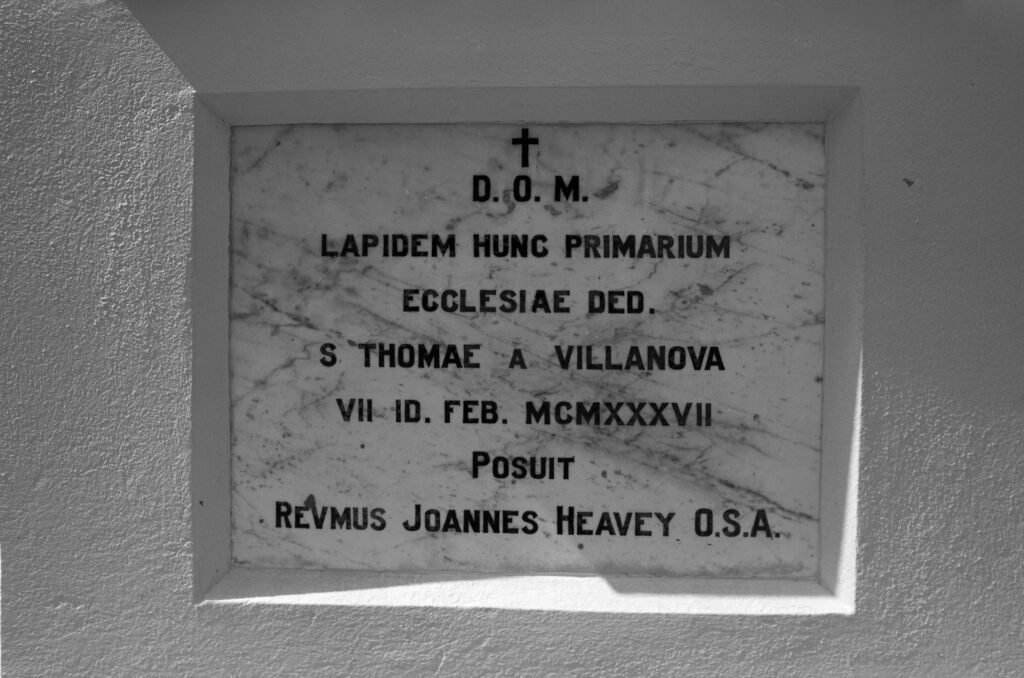 Foundation Stone of Mareeba Catholic Church