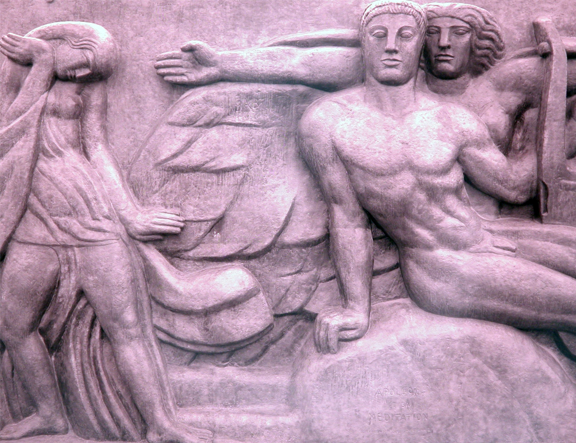 Bourdelle wall sculpture