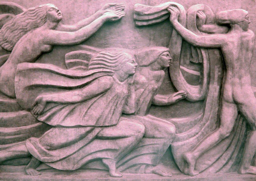 Bourdelle wall sculpture