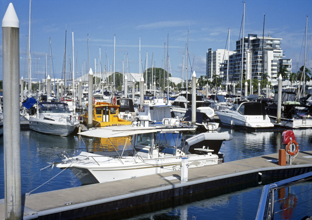 Marina from yacht club