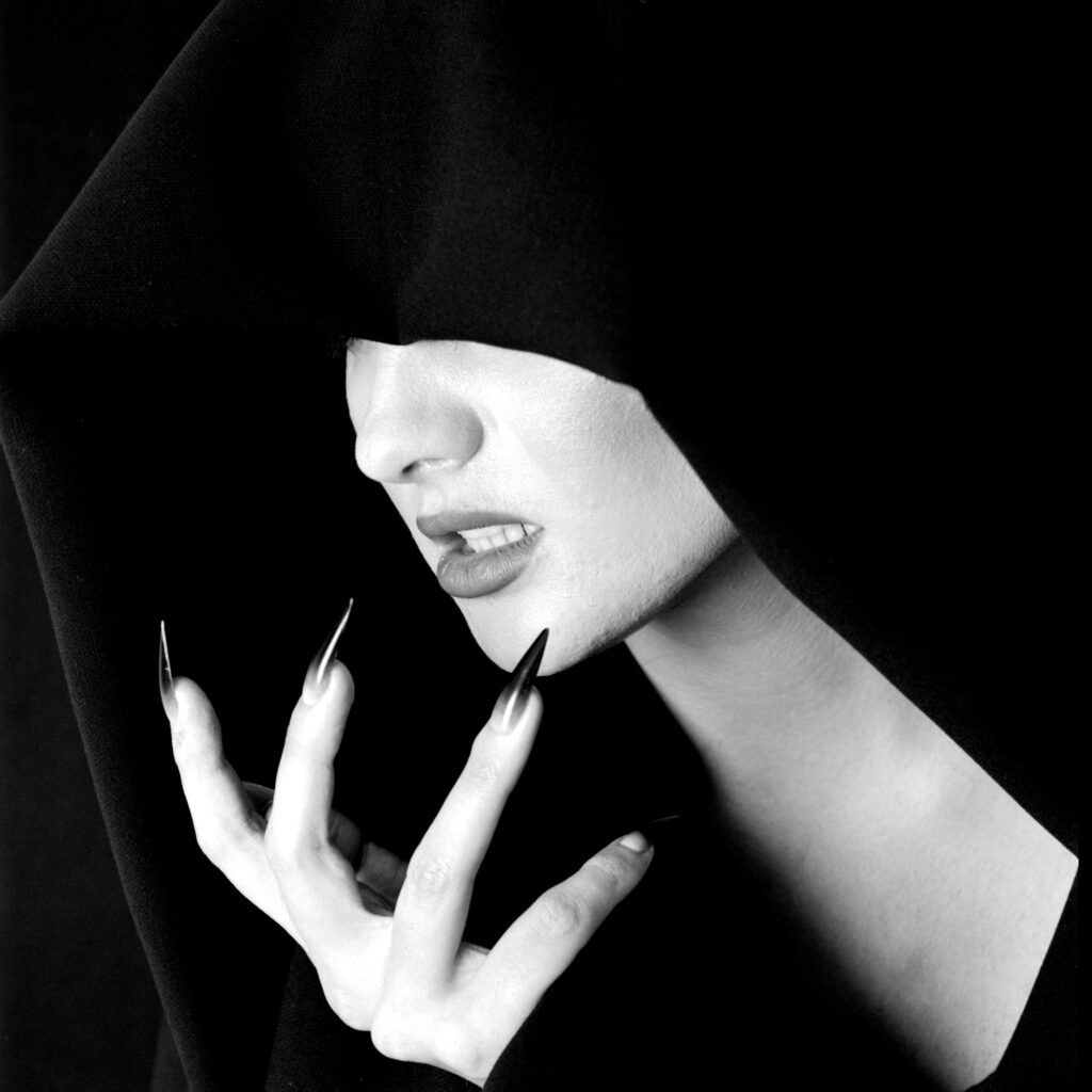 Jessica Wilcock photographed for my Nazgul inspired theme