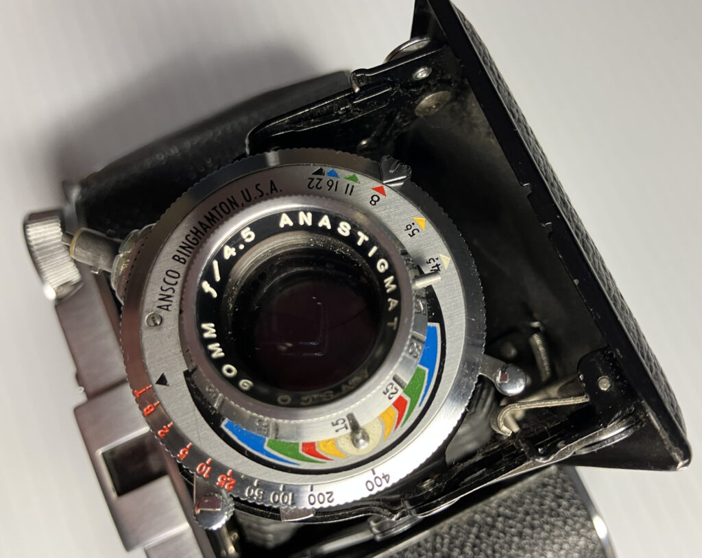 Ansco Titan Lens Detail