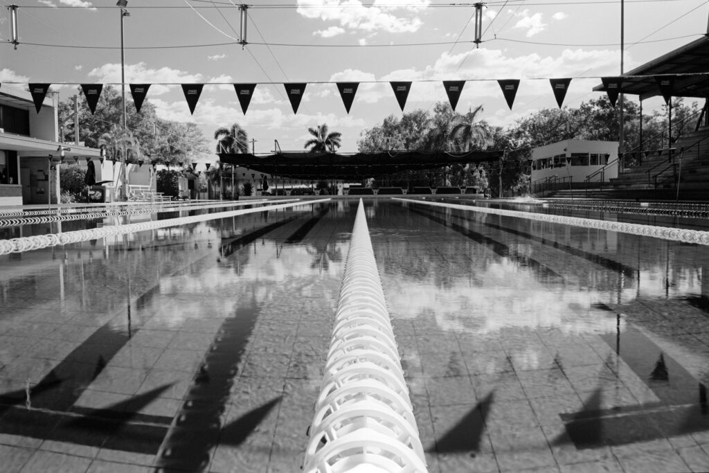 Retro 80S red filter lane rope Long Tan