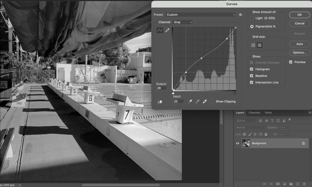 Long Tan pool, Copex Rapid at 32
