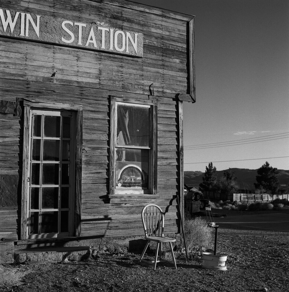 Darwin Ghost Town, CA. Hasselblad 503cw on Ilford FP4+.